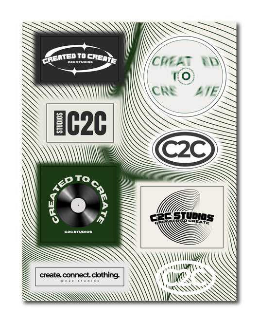 C2C STICKER SHEET